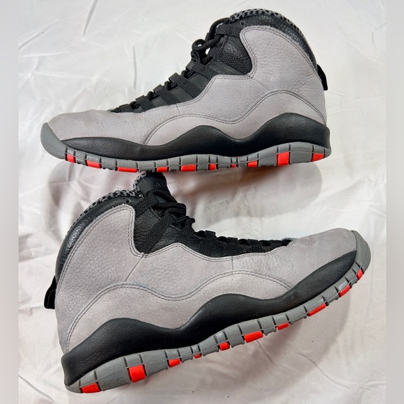 10 Cool Gray Wolf Grey Jordan 10 Cool Grey Jordan Retro 10 Black